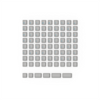 LAK 40S% Low-Profile PBT Keycaps – Dye-Sublimated, Compatible with Low-Profile Switches