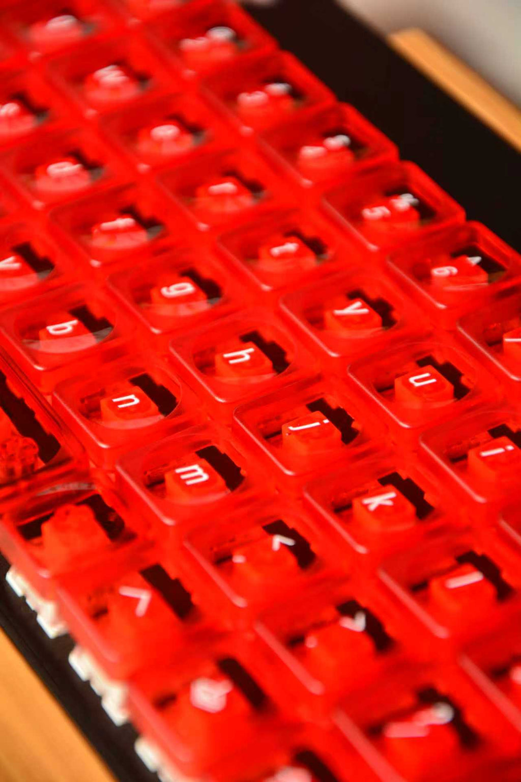 LCK Transparent 40% Low-Profile Keycap Set