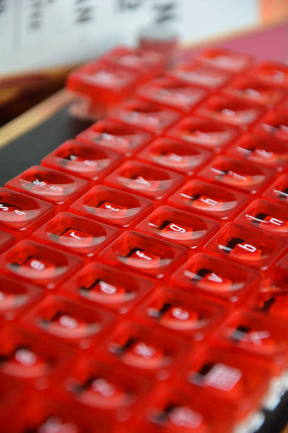 LCK Transparent 40% Low-Profile Keycap Set