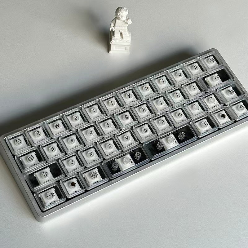 LCK Transparent 40% Low-Profile Keycap Set