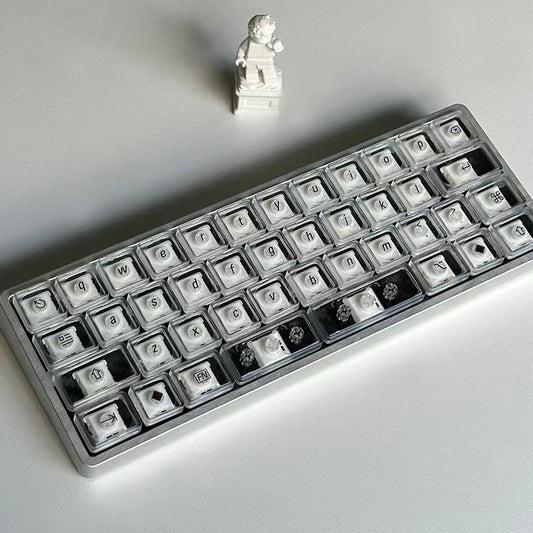 LCK Transparent 40% Low-Profile Keycap Set