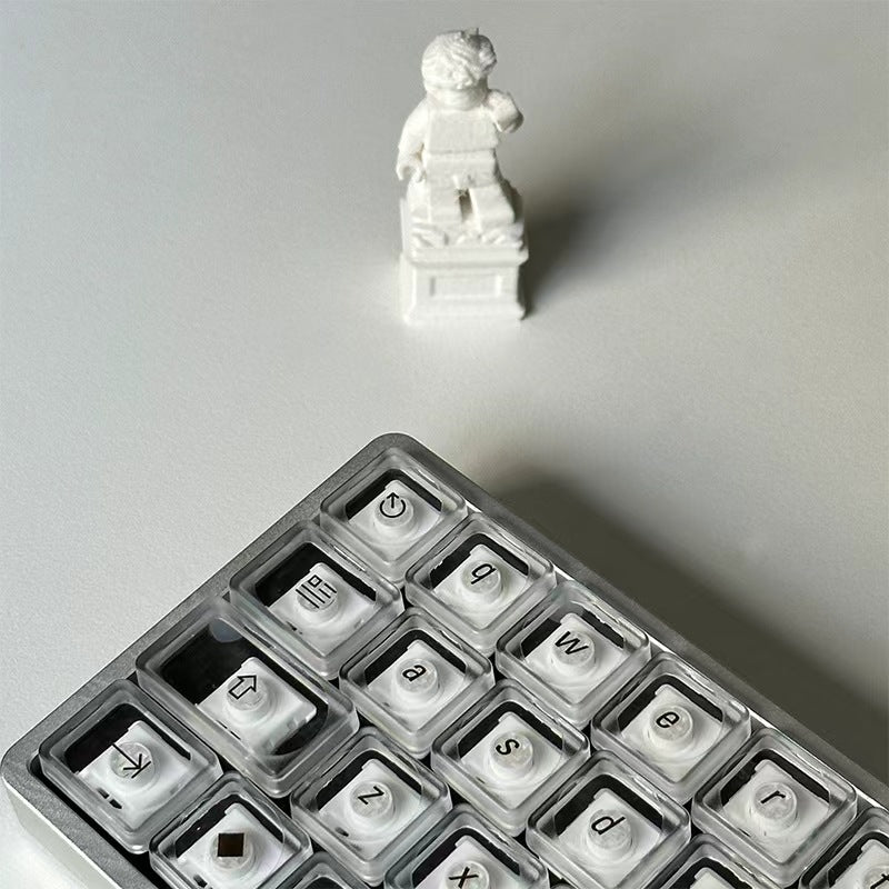 LCK Transparent 40% Low-Profile Keycap Set