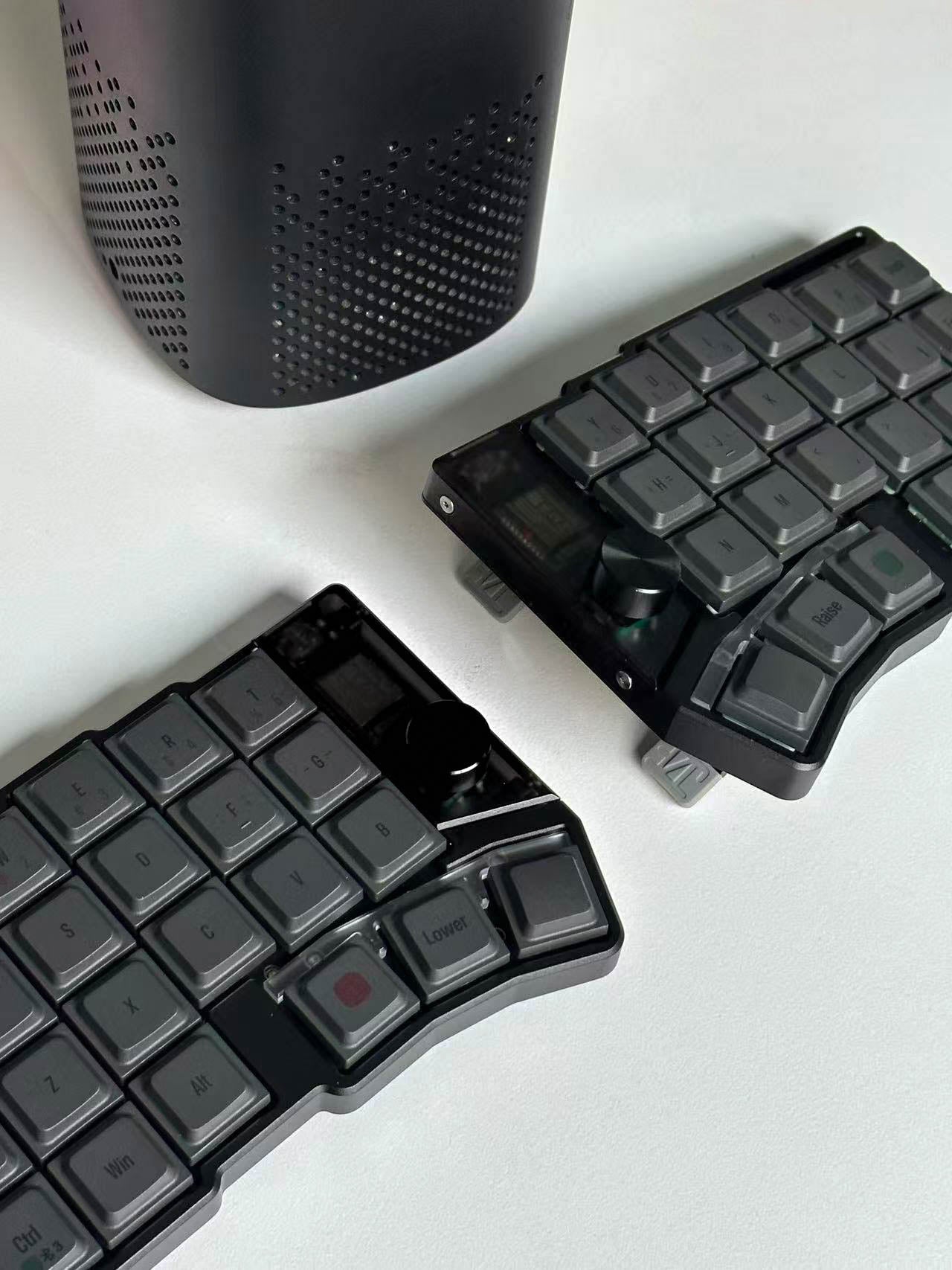 Cornix LP Black / Lofree void / 他 Cornix LP Split Ergonomic Keyboard | Wireless Low-Profile
