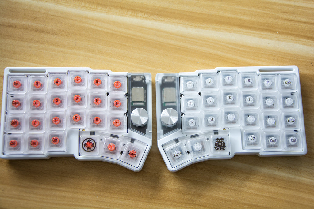 LCK-Cornix Transparent Keycap Set
