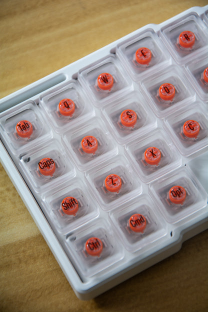 LCK-Cornix Transparent Keycap Set