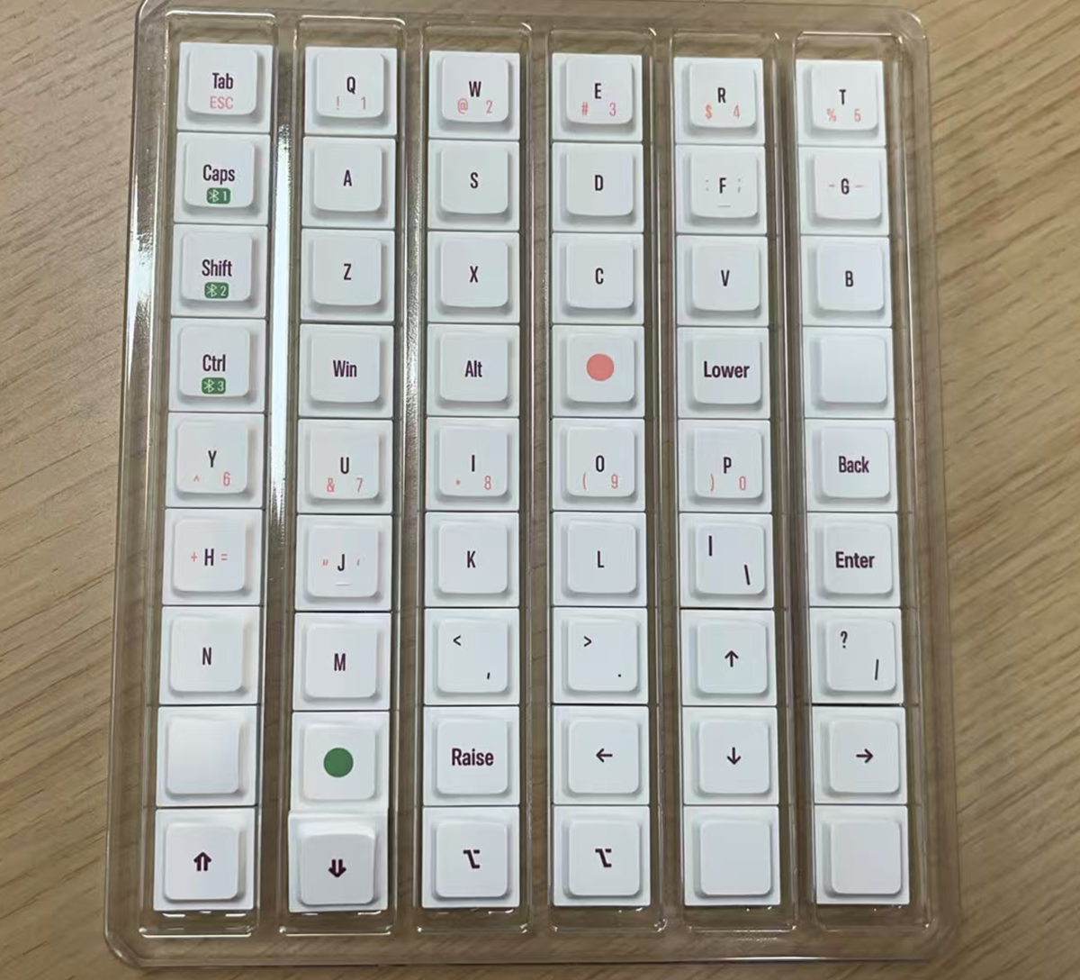 LAK-Cornix Low-Profile Keycap Set