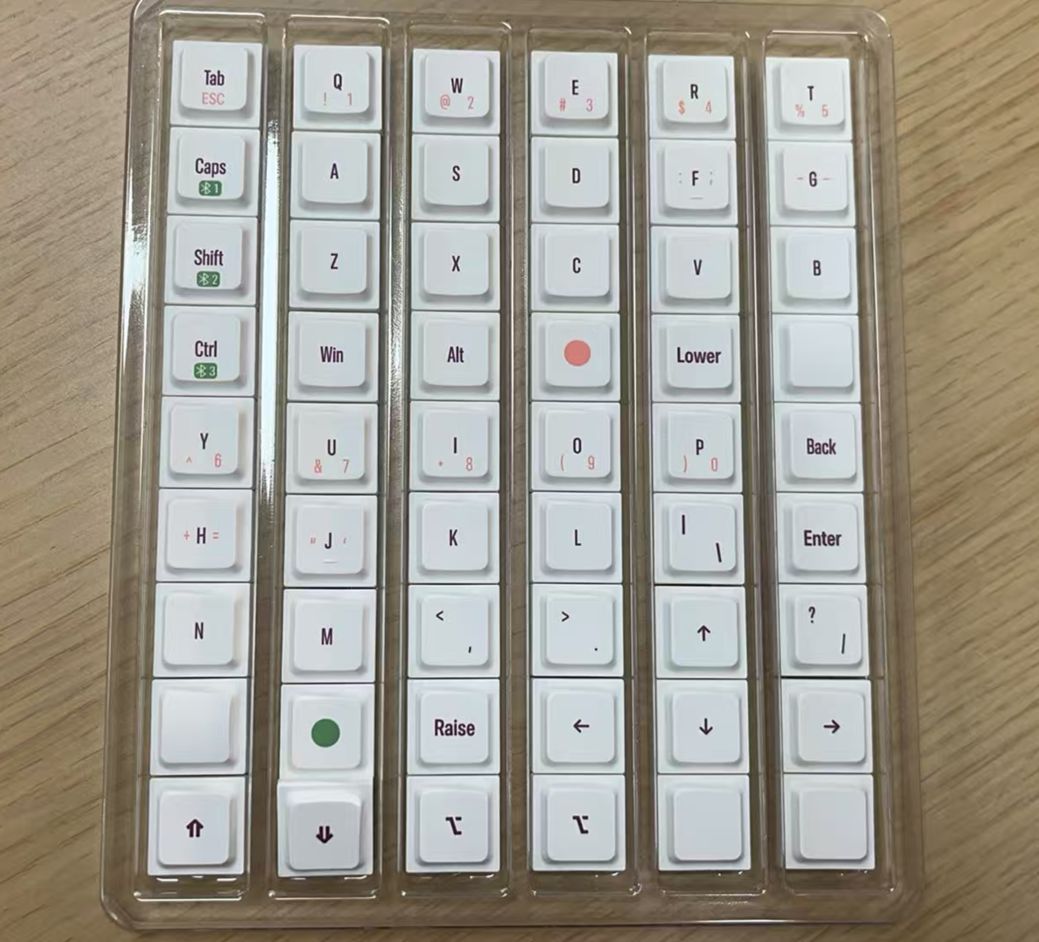 LAK-Cornix Low-Profile Keycap Set
