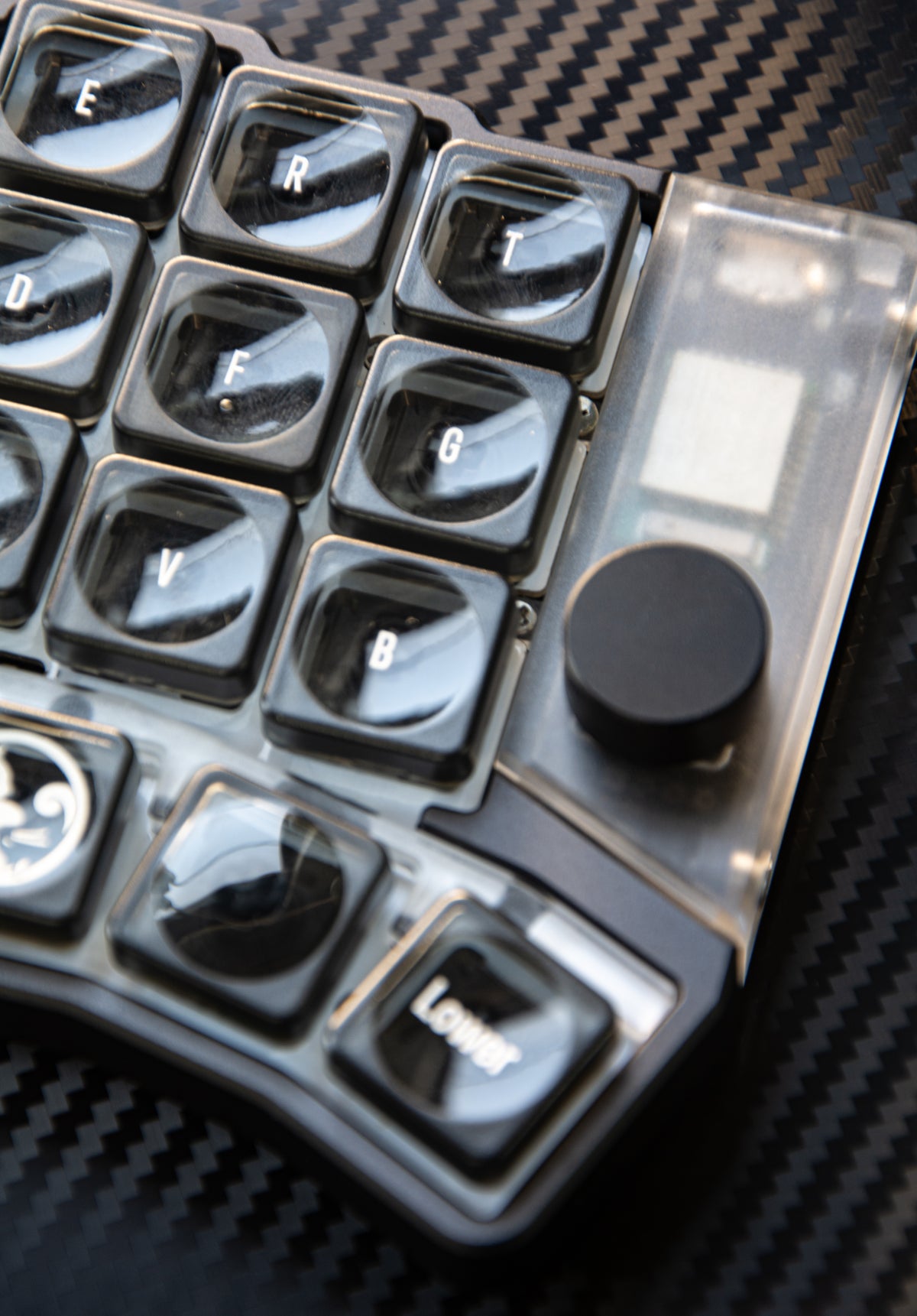 LCK-Cornix Transparent Keycap Set