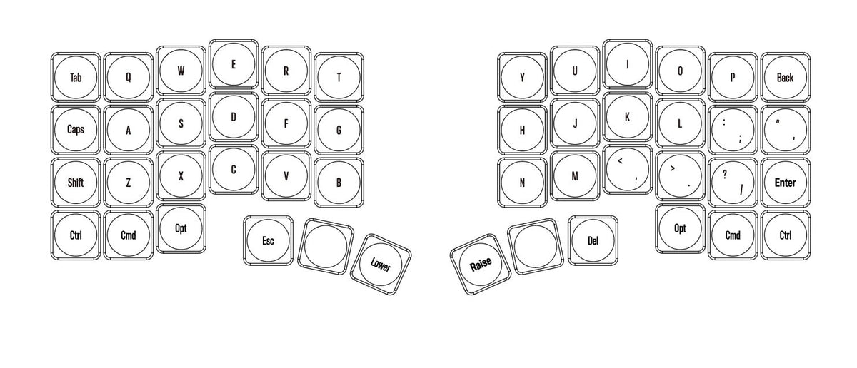 Cornix Keycap Set