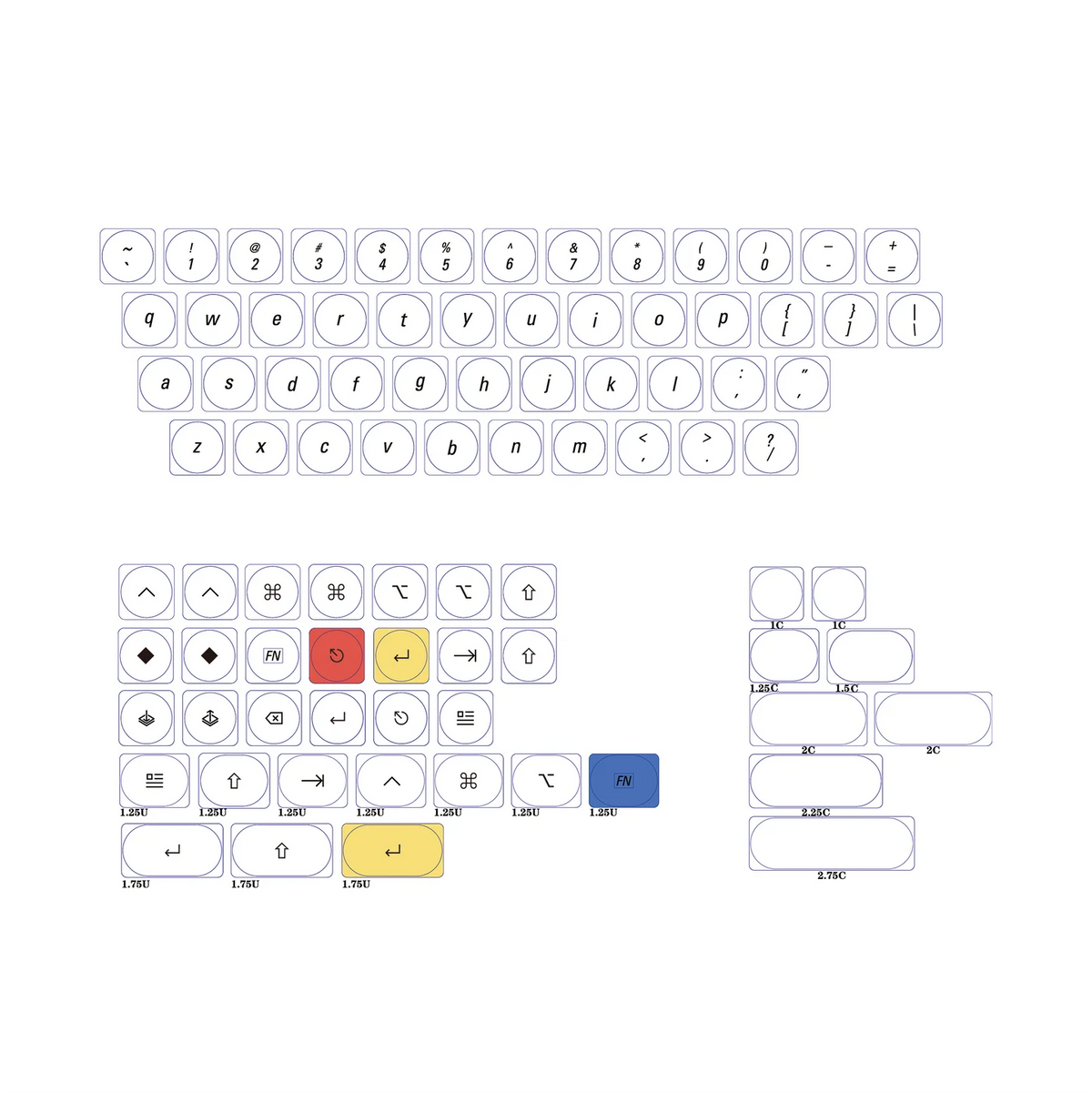 LCK Time Keycap Set