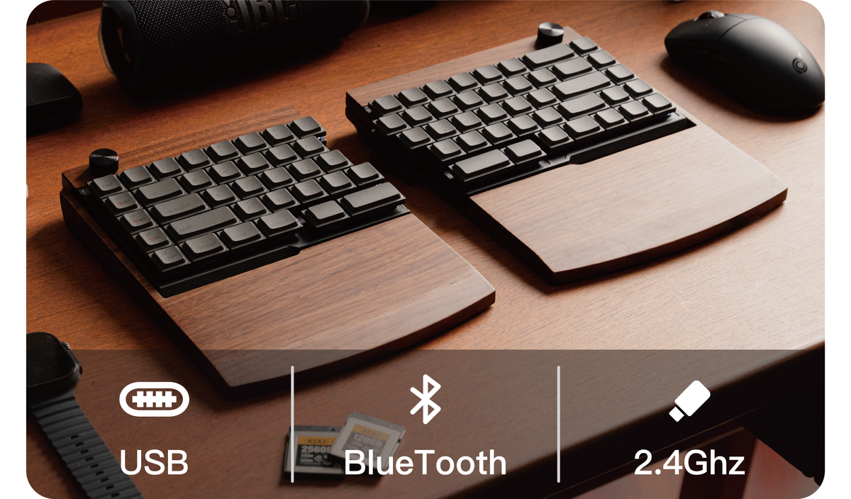 Cornix LP Split Ergonomic Keyboard | Wireless Low-Profile – JezailFunder